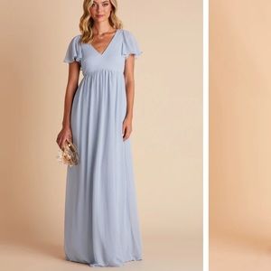 Birdy Grey Bridesmaids Gown - Dusty Blue - Hannah